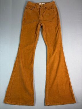 Idyllwind Rust Corduroy Flare Pants by Miranda Lambert size 2x34 Rodeo Pants